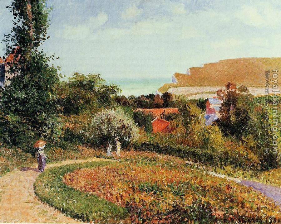 Camille Pissarro : The Garden of the Hotel Berneval